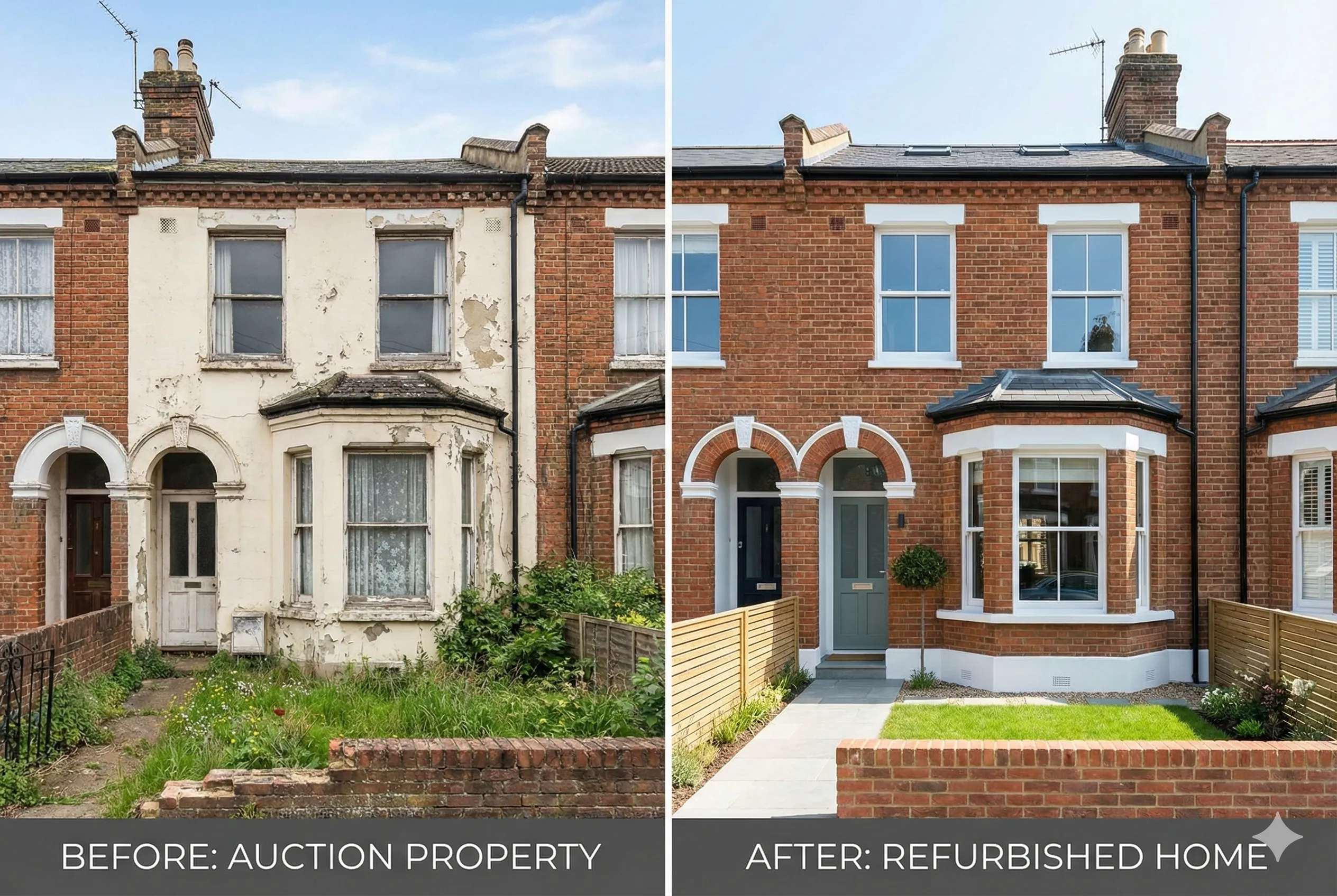 £650K Auction Purchase & Refurbishment - Bridging Loan real estate project case study