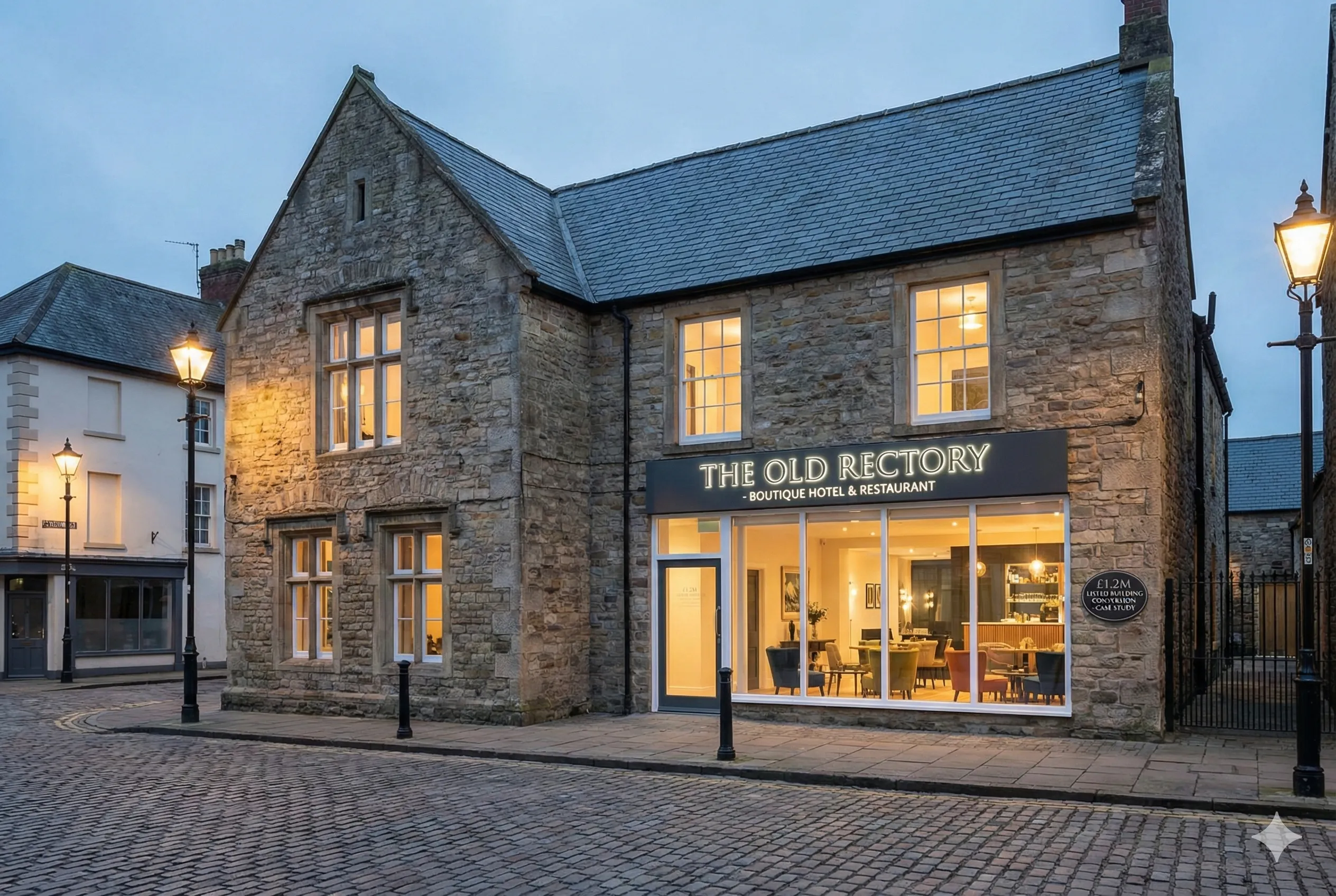 £1.2M Listed Building Conversion - Complex Commercial Finance real estate project case study